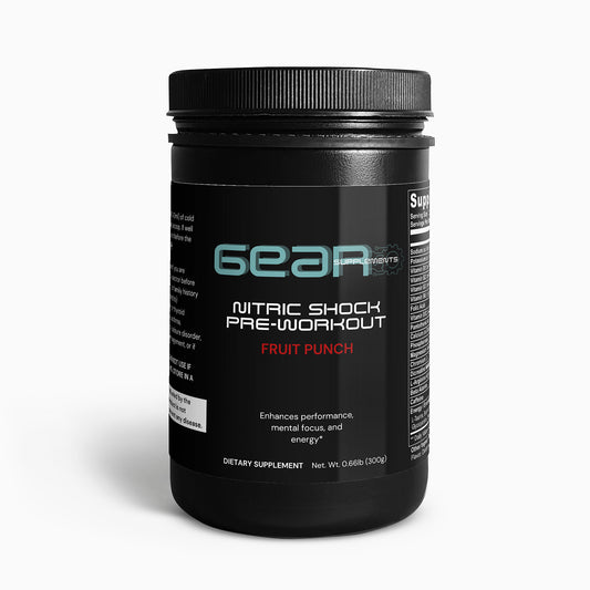 Nitric Shock Pre-Workout Powder (Fruit Punch)